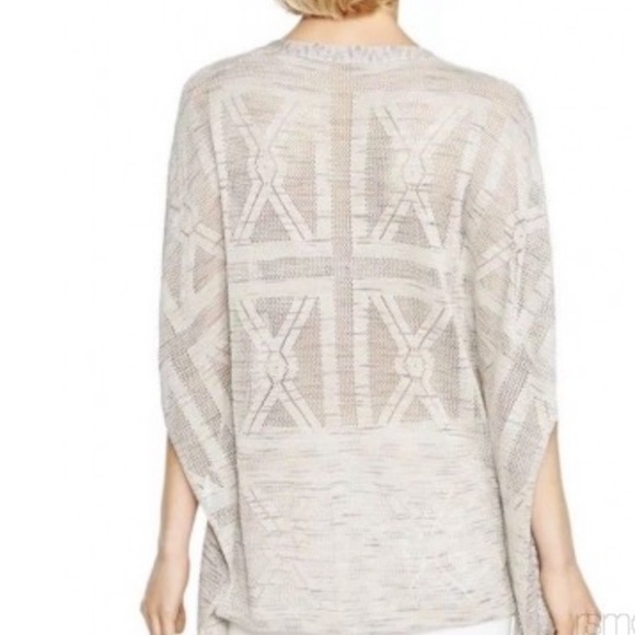 White House Black Market Embellished Poncho - Picture 2 of 8